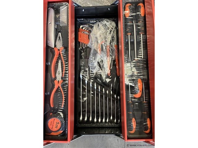 Gereedschapskist met 85 stuks gereedschap - afbeelding 4 van  7