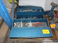 Gereedschapskist met materiaal - afbeelding 1 van  2