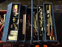 Gereedschapskist met materiaal - afbeelding 1 van  2