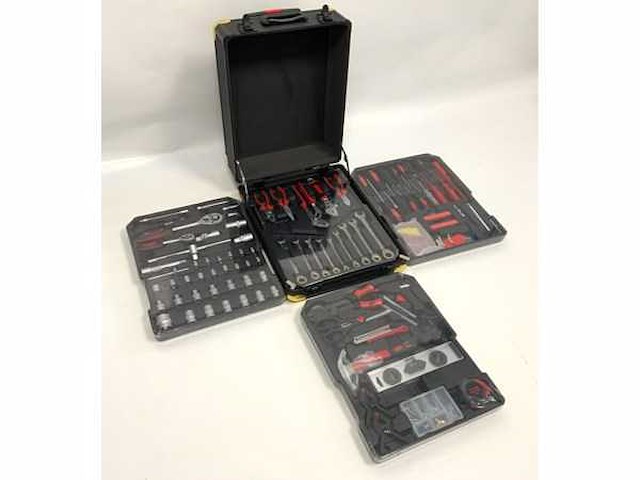 Gereedschapskoffer 186 delig - afbeelding 2 van  15