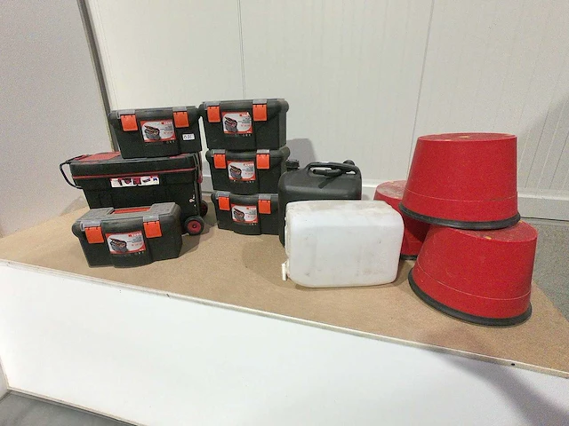 Gereedschapskoffer (6x) - afbeelding 1 van  10