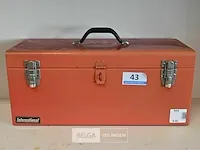 Gereedschapskoffer ijzer - afbeelding 1 van  3