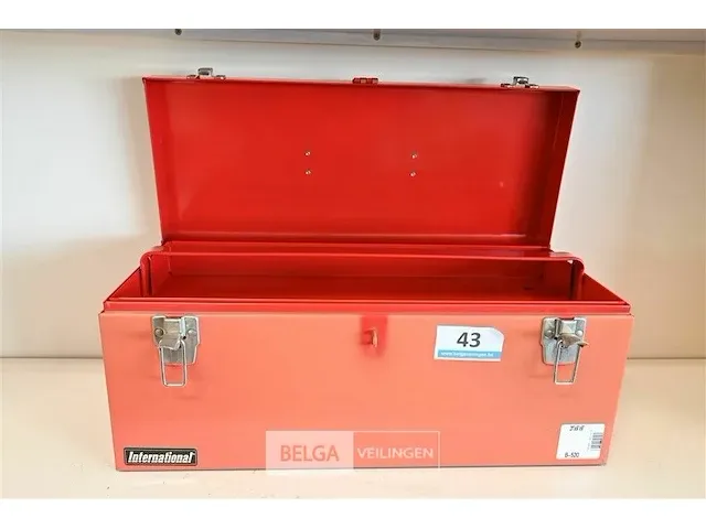 Gereedschapskoffer ijzer - afbeelding 2 van  3