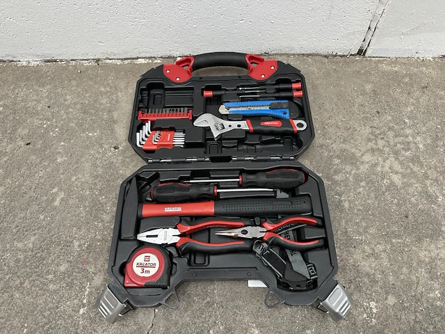 Gereedschapskoffer kreator incl inhoud - afbeelding 1 van  2