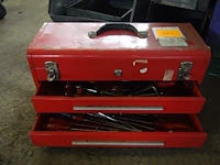 Gereedschapskoffer met gereedschap - afbeelding 1 van  3
