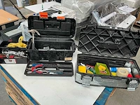 Gereedschapskoffer met inhoud (3x) - afbeelding 1 van  7