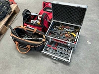 Gereedschapskoffer met inhoud (3x) - afbeelding 1 van  6