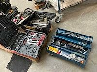 Gereedschapskoffer met inhoud (3x) - afbeelding 1 van  11