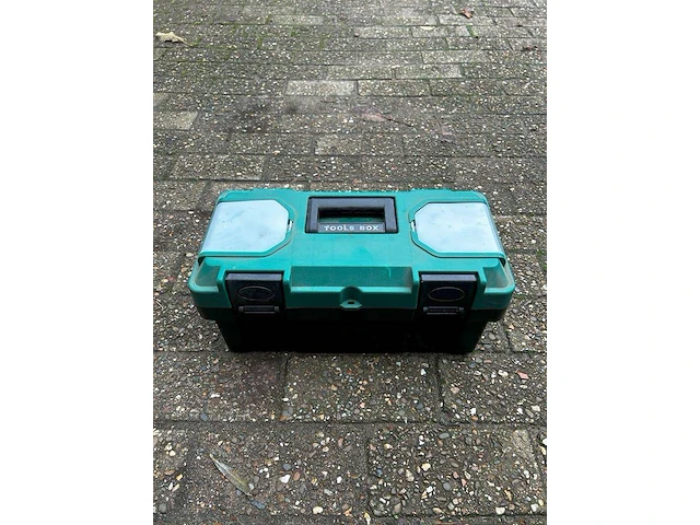 Gereedschapskoffer met inhoud nieuw - afbeelding 1 van  1
