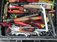 Gereedschapskoffer met inhoud - afbeelding 2 van  2