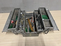 Gereedschapskoffer met inhoud - afbeelding 2 van  3