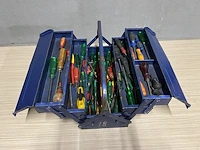 Gereedschapskoffer met inhoud - afbeelding 3 van  3