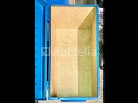 Gereedschapskoffer plaatstalen koffer 69x36x27cm format - afbeelding 10 van  10