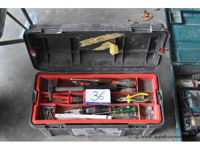 Gereedschapskoffer - afbeelding 1 van  1