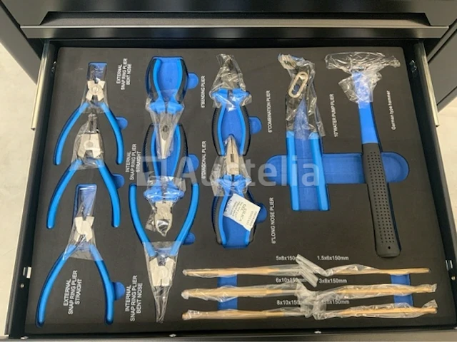 Gereedschapswagen 250 delig - afbeelding 10 van  16