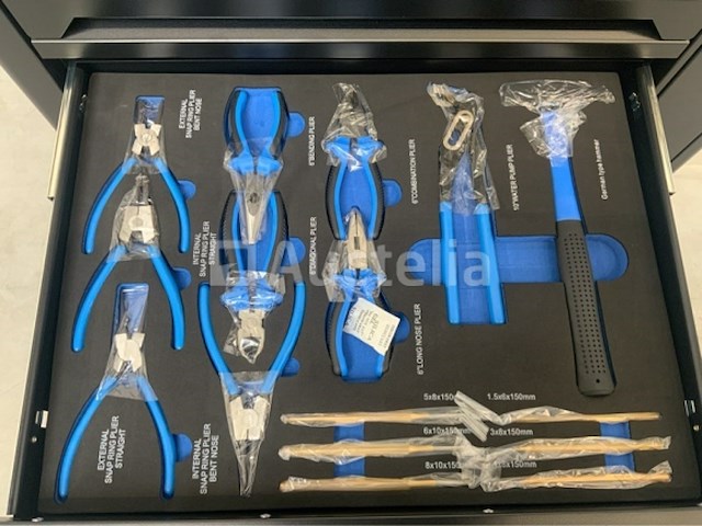 Gereedschapswagen 250 delig - afbeelding 10 van  16