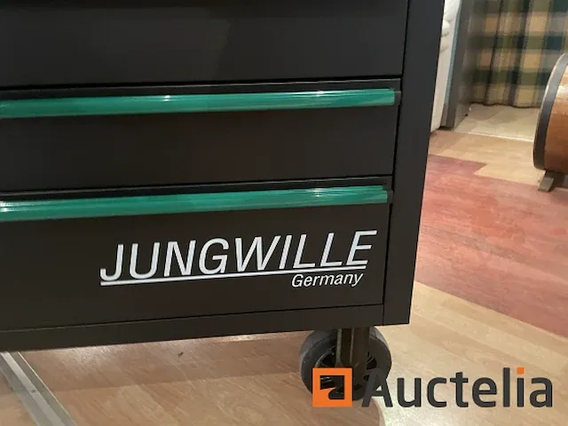 Gereedschapswagen 6 lades en de inhoud van het gereedschap jungwille jw48xxl - afbeelding 3 van  4