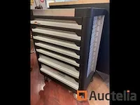 Gereedschapswagen 7 lades en de inhoud van het mammoetstahl-gereedschap - afbeelding 2 van  3