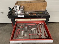 Gereedschapswagen airpress met inhoud - afbeelding 3 van  11