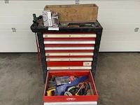 Gereedschapswagen airpress met inhoud - afbeelding 8 van  11