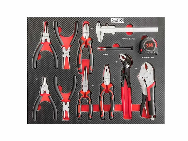Gereedschapswagen apex red - afbeelding 6 van  12