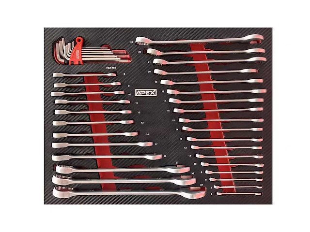 Gereedschapswagen apex red - afbeelding 8 van  11