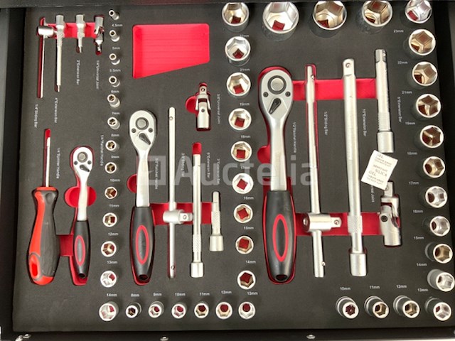 Gereedschapswagen everforce 158-delig - afbeelding 9 van  14