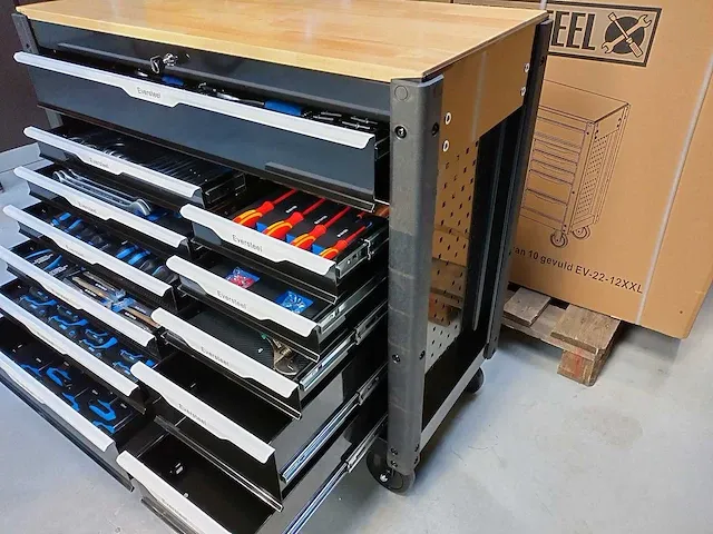 Gereedschapswagen eversteel 12/10 xxl jumbo - afbeelding 7 van  16