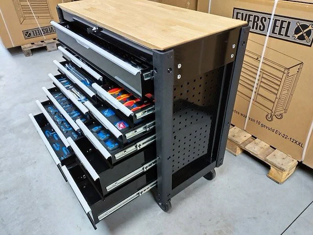Gereedschapswagen eversteel ev-22-12xxl nieuw - afbeelding 1 van  1