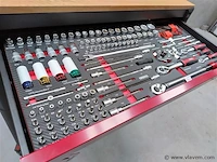 Gereedschapswagen gevuld eversteel heavy duty 12/11 - afbeelding 14 van  17