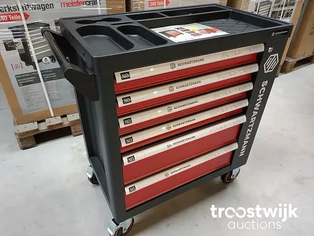 Gereedschapswagen schwartzmann - afbeelding 1 van  9