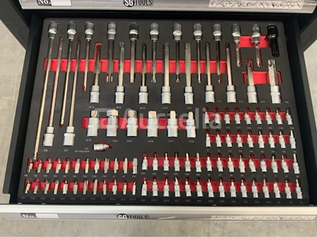 Gereedschapswagen sg-tools 257-delig - afbeelding 12 van  13