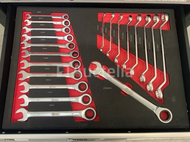 Gereedschapswagen sg-tools 257-delig - afbeelding 9 van  13