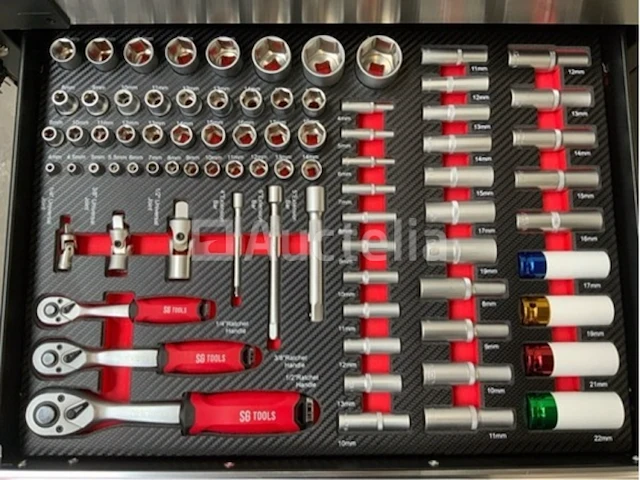 Gereedschapswagen sg-tools 274-delig - afbeelding 2 van  13