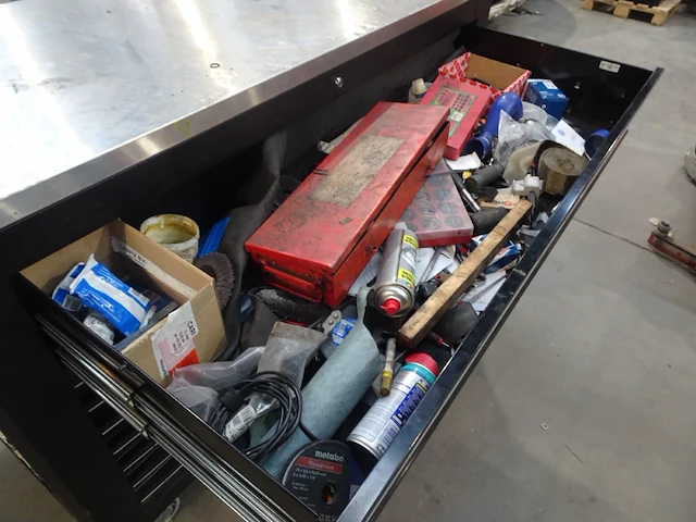 Gereedschapswagen sonic + inhoud - afbeelding 2 van  10