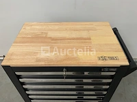 Gereedschapswagen stahlgruppe 258 delig - afbeelding 1 van  14