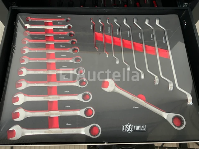 Gereedschapswagen stahlgruppe 258 delig - afbeelding 13 van  14