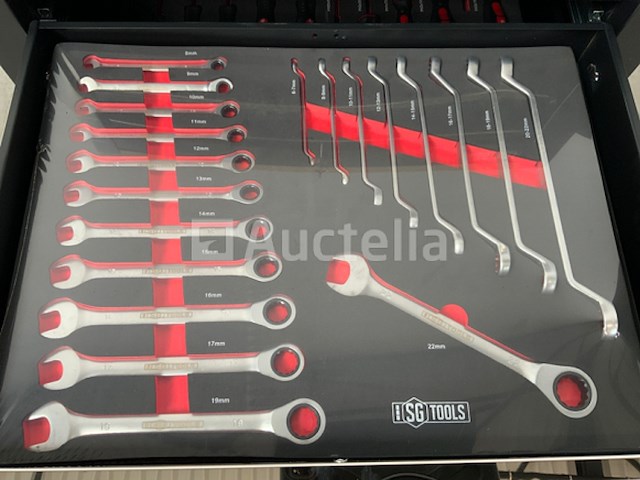 Gereedschapswagen stahlgruppe 258 delig - afbeelding 13 van  14