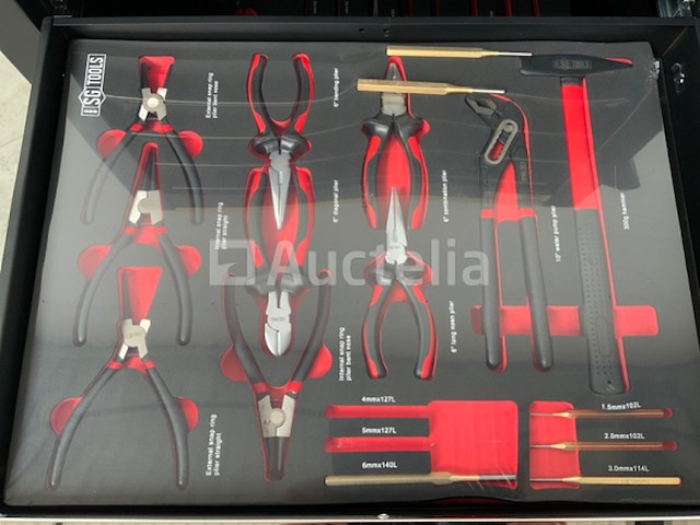 Gereedschapswagen stahlgruppe 258 delig - afbeelding 14 van  14