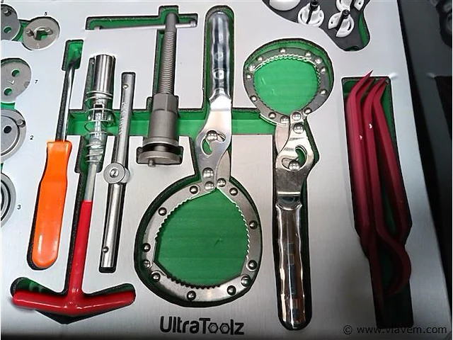 Gereedschapswagen ultra toolz "green"7/7 +1 - afbeelding 2 van  18