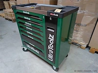 Gereedschapswagen ultra toolz "green"7/7 +1 - afbeelding 3 van  18