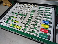Gereedschapswagen ultra toolz "green"7/7 +1 - afbeelding 5 van  18