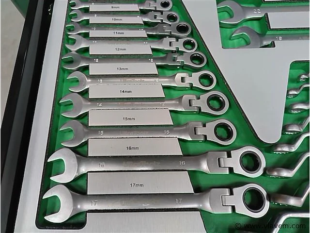 Gereedschapswagen ultra toolz "green"7/7 +1 - afbeelding 8 van  18