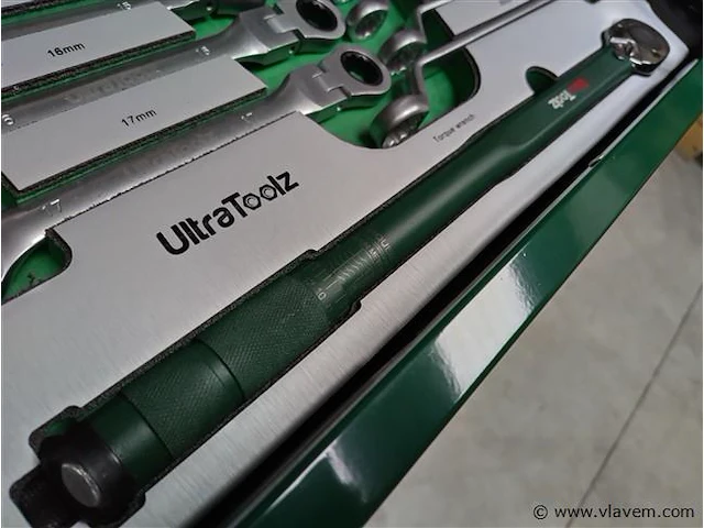 Gereedschapswagen ultra toolz "green"7/7 +1 - afbeelding 10 van  18