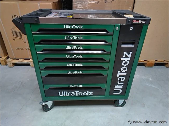 Gereedschapswagen ultra toolz "green"7/7 +1 - afbeelding 11 van  18