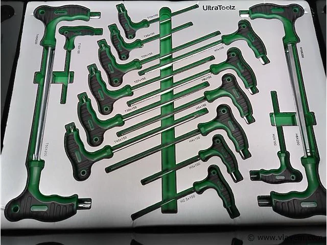 Gereedschapswagen ultra toolz "green"7/7 +1 - afbeelding 14 van  18