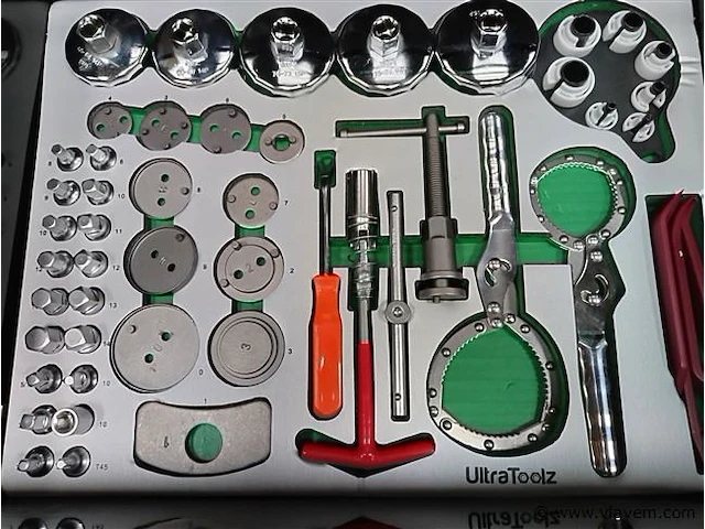 Gereedschapswagen ultra toolz "green"7/7 +1 - afbeelding 15 van  18