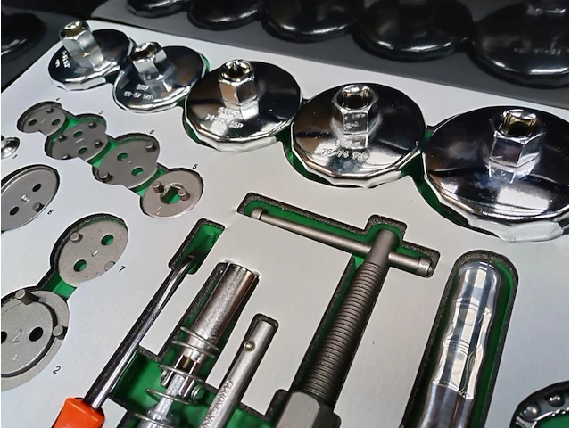 Gereedschapswagen ultra toolz "green"7/7 +1 - afbeelding 8 van  20