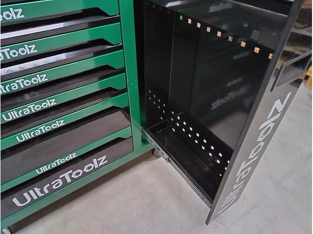 Gereedschapswagen ultra toolz "green"7/7 +1 - afbeelding 11 van  20
