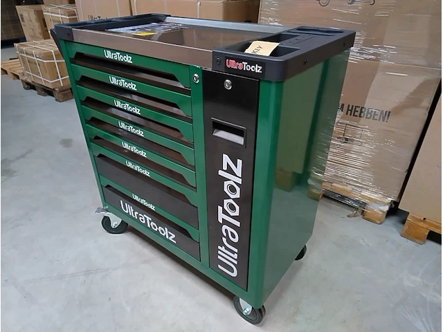 Gereedschapswagen ultra toolz "green"7/7 +1 - afbeelding 14 van  20
